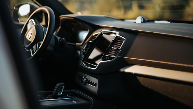 Wnętrze Volvo XC90